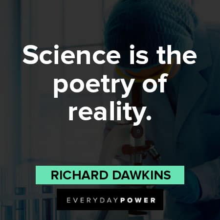 Richard Dawkins quotes about science is the poetry of reality