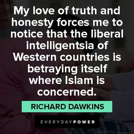 Richard Dawkins quotes about true love and honesty