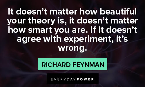 Richard Feynman quotes about experiment