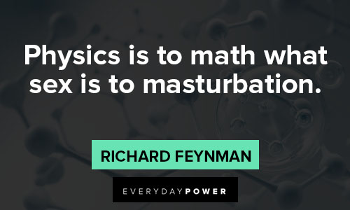 Richard Feynman quotes on Physics