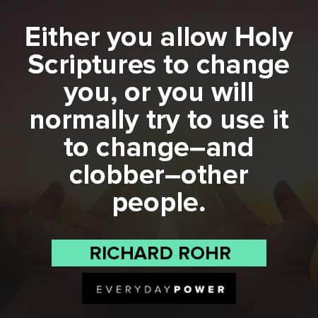 Richard Rohr quotes to change