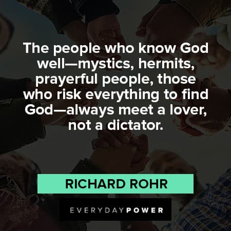 Richard Rohr quotes about god