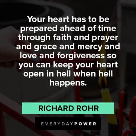 Richard Rohr quotes about faith and prayer
