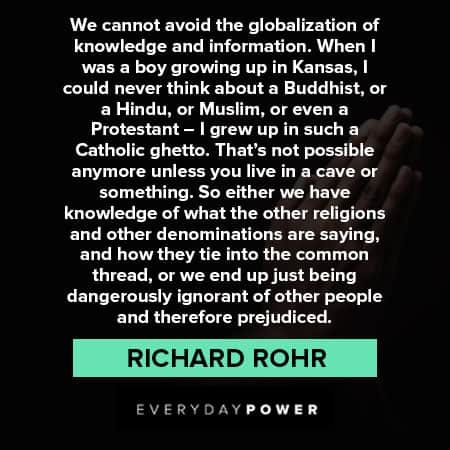 Richard Rohr quotes about globalization 
