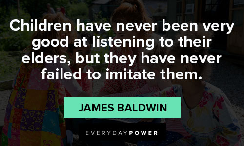 role model quotes about children have never been very good at listening