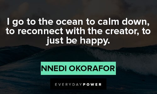 sea quotes reconnect with the creator to just be happy