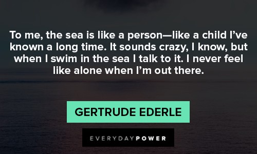 sea quotes about feeling alone