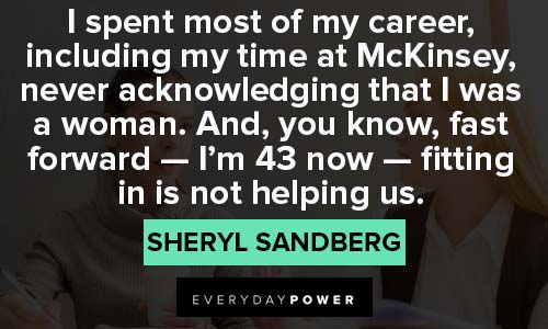 Sheryl Sandberg Quotes about career