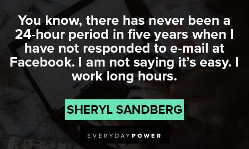 Sheryl Sandberg Quotes about 24 hour period