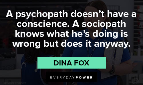 Superstore quotes about a psychopath