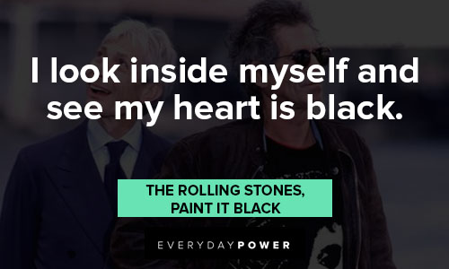 The Rolling Stones quotes to looking inside myself