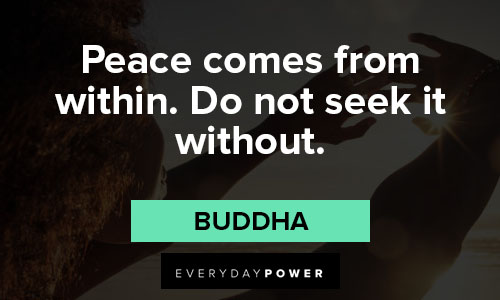 tranquility quotes from Buddha