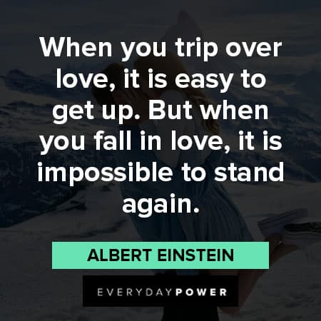 wedding quotes when you trip over love