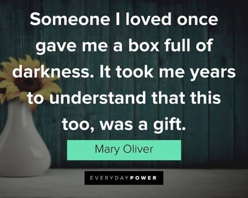 Mary Oliver quotes on life 