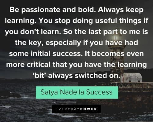 bold quotes about always keep learning