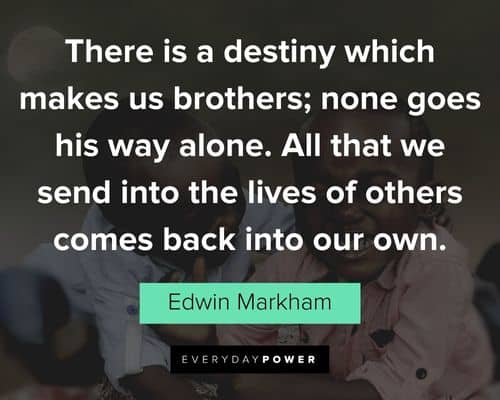 brother quotes about there is a destiny which makes us brothers