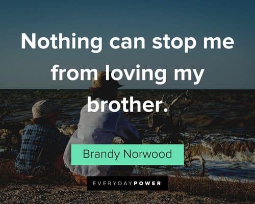 brother quotes about nothing can stop me from loving my brother