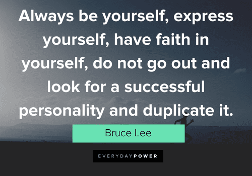 bruce lee quotes for a successful personality and duplicate it