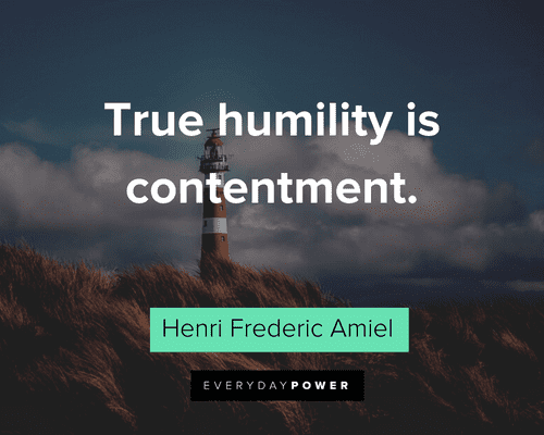 contentment quotes about true humility is contentment