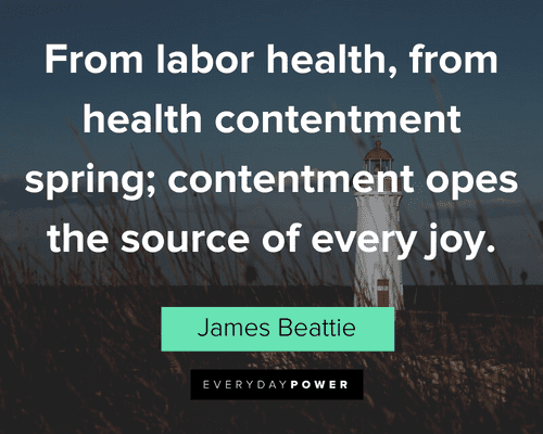 contentment quotes about rom labor health, from health contentment spring