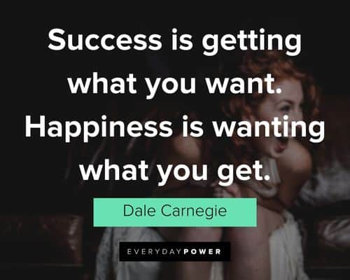 Dale Carnegie Quotes about success