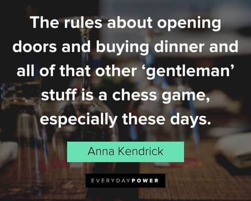 dinner quotes about the rules about opening doors and buying dinner