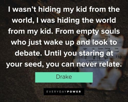 drake quotes about empty souls