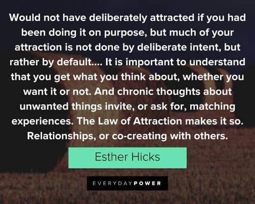 Esther Hicks quotes about relationships, or co-creating with others