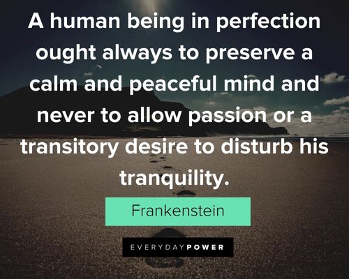 frankenstein knowledge quotes