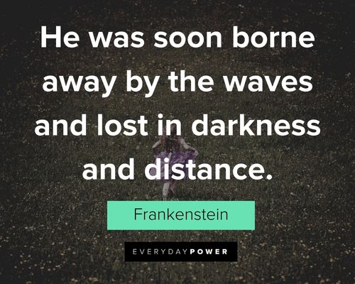 frankenstein knowledge quotes