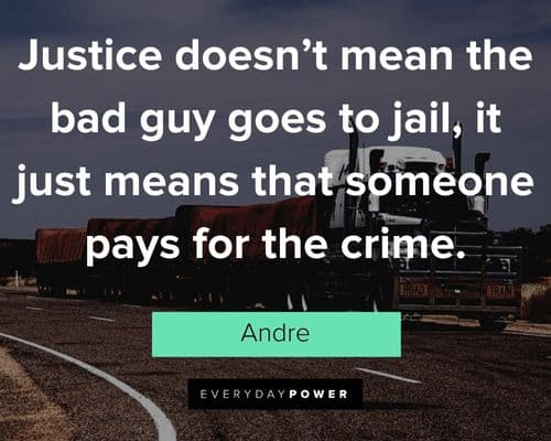 Freedom Writers quotes about justice doesn't mean the bad guy goes to jail