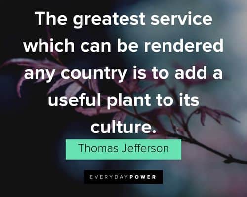 garden quotes from Thomas Jefferson
