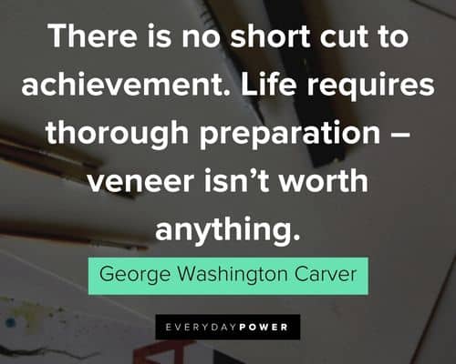 George Washington Carver quotes on achievement