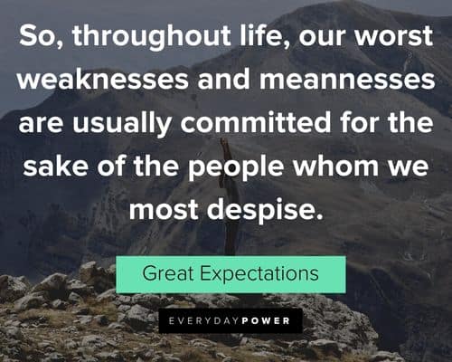 Insightful Great Expectations quotes