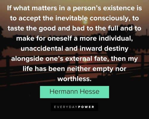 Hermann Hesse quotes about my life has been neither empty nor worthless
