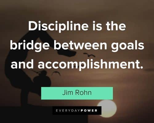 Jim Rohn Quotes about discipline