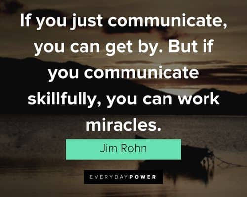 jim rohn quotes about communication