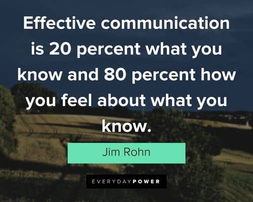 jim rohn quotes about effective communication