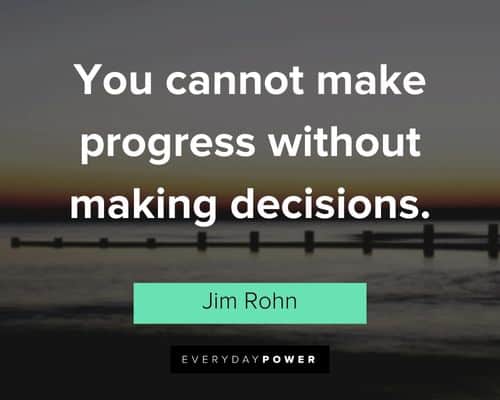 Jim Rohn Quotes about making progress