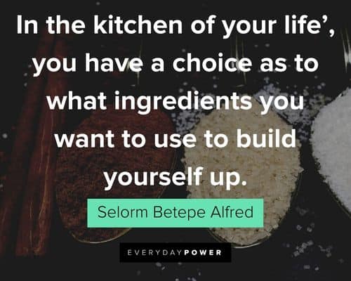 kitchen quotes about life