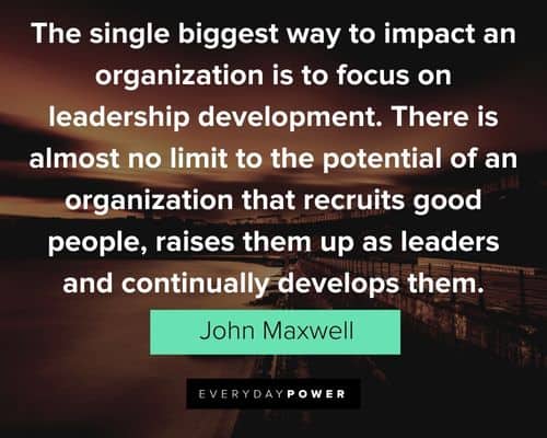 leadership quotes from John Maxwell
