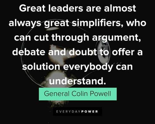 leadership quotes about great leaders are almost always great simplifiers