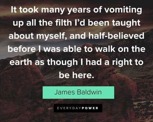 self worth quotes about I was able to walk on the earth as though I had a right to be here