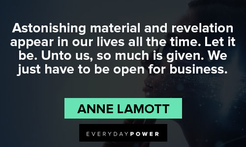 Anne Lamott quotes for business