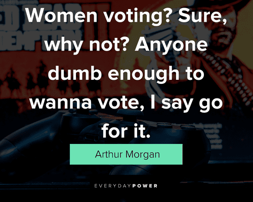Arthur Morgan quotes about women voting
