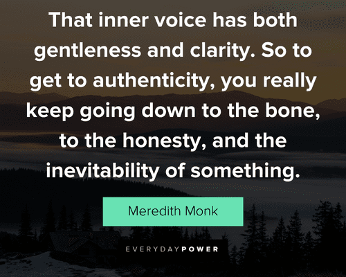 authenticity quotes that inner voice has both gentleness and clarity