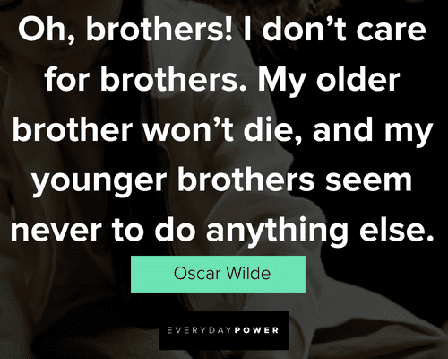 quotes about older brothers from sister