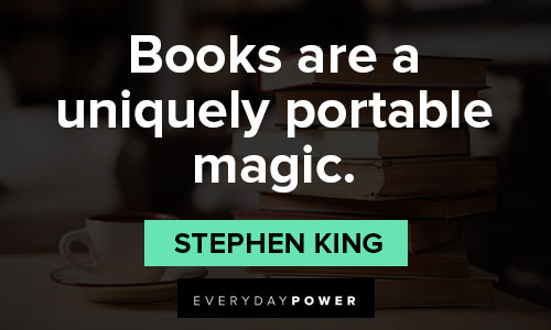 booklover quotes about books are a uniquely portable magic