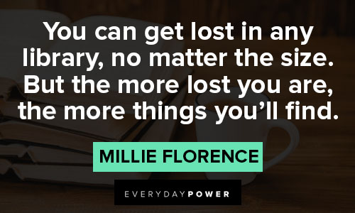booklover quotes about you can get lost in any library