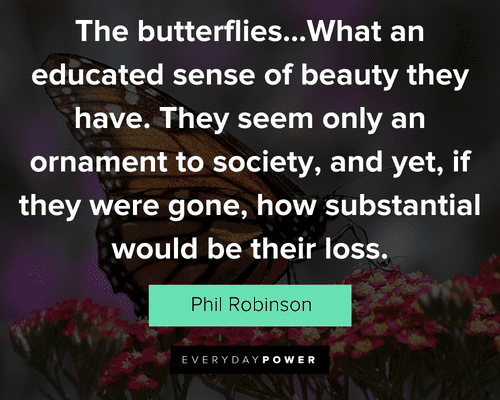 butterfly quotes about if they were gone, how substantial would be their loss